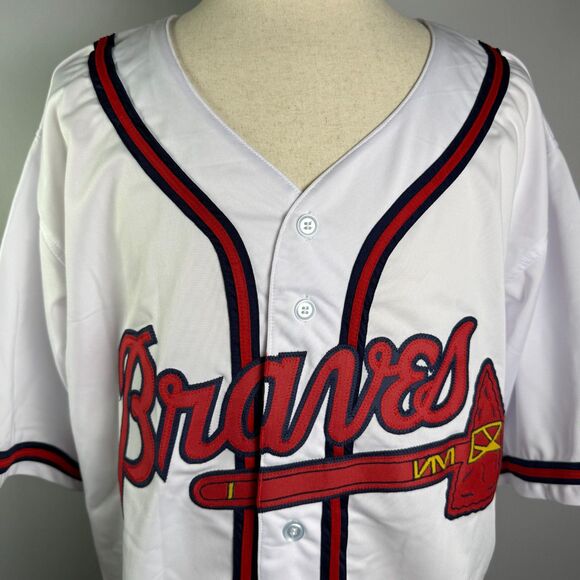 Terry Pendleton Atlanta Braves Autographed Jersey, Size XL, Authentic AWM Cert. - Picture 7 of 13